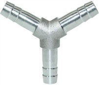 3-drożny wąż ze stali nierdzewnej w kształcie litery Y 5/16 cala