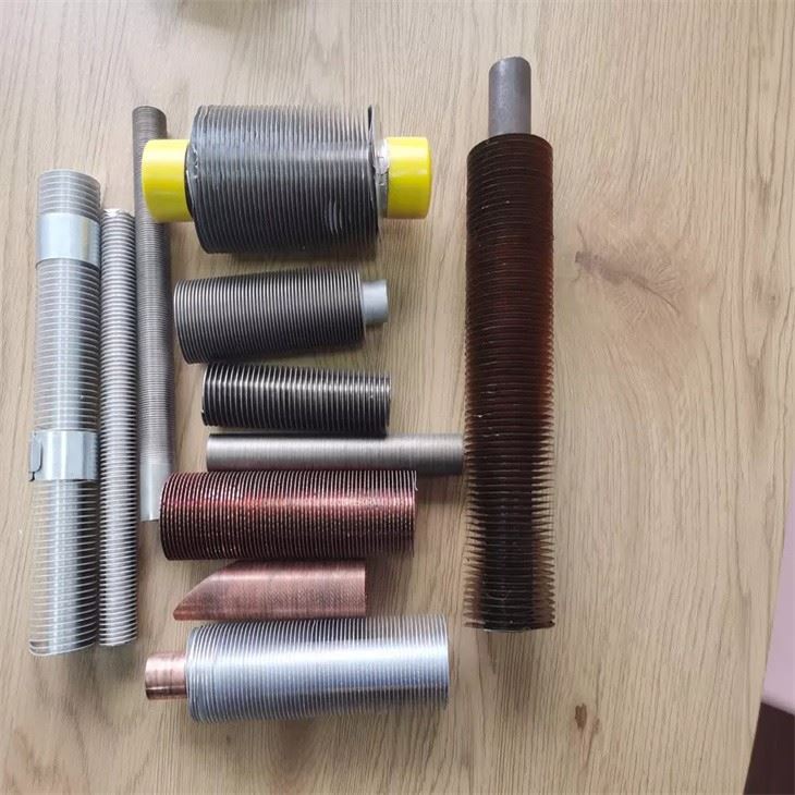 Tubo Con Aletas Del Radiador De Aluminio
