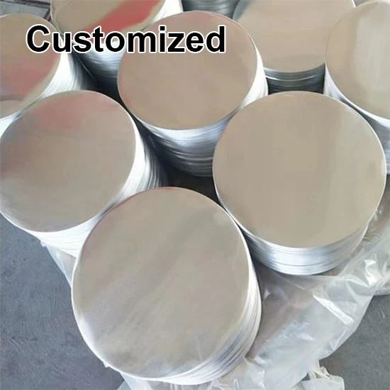 Okrągły talerz ze stopu aluminium