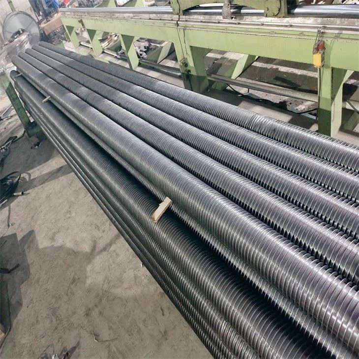 Tubos De Aletas Resistentes A La Corrosión Para Uso Industrial